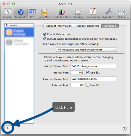 heart internet email settings for mac